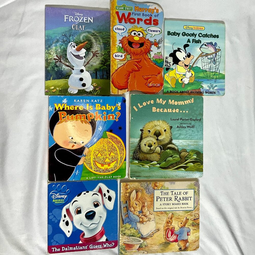 Bundle of Baby Board Set of 7 Books 3/$16